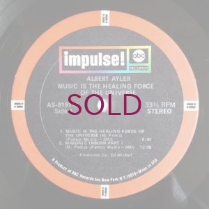 画像5: Albert Ayler - Music Is The Healing Force Of The Universe