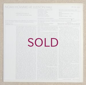 画像2: Noah Howard - At Judson Hall