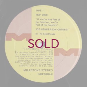 画像3: Joe Henderson Quintet - If You're Not Part Of The Solution, You're Part Of The Problem