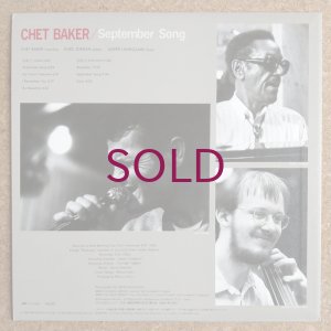 画像2: Chet Baker Trio with Duke Jordan - September Song
