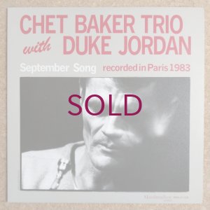 画像1: Chet Baker Trio with Duke Jordan - September Song