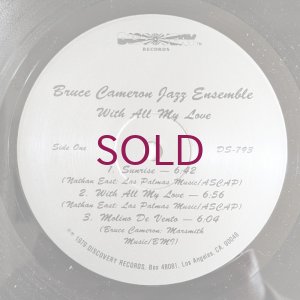 画像3: Bruce Cameron Jazz Ensemble - With All My Love