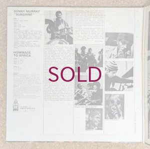 画像3: Sunny Murray - Sunshine / Hommage To Africa