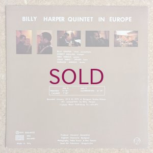 画像2: Billy Harper Quintet - In Europe
