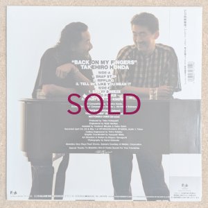 画像2: Takehiro Honda - Back on My Fingers