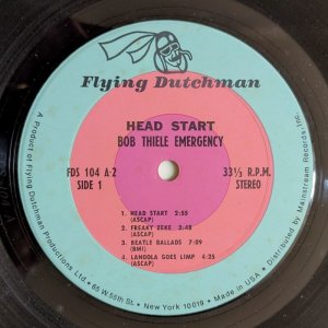 画像5: Bob Thiele Emergency - Head Start