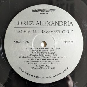 画像4: Lorez Alexandria - How Will I Remember You?