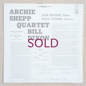 画像2: Bill Dixon /  Archie Shepp Quartet - Bill Dixon /  Archie Shepp Quartet