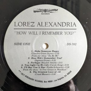 画像3: Lorez Alexandria - How Will I Remember You?