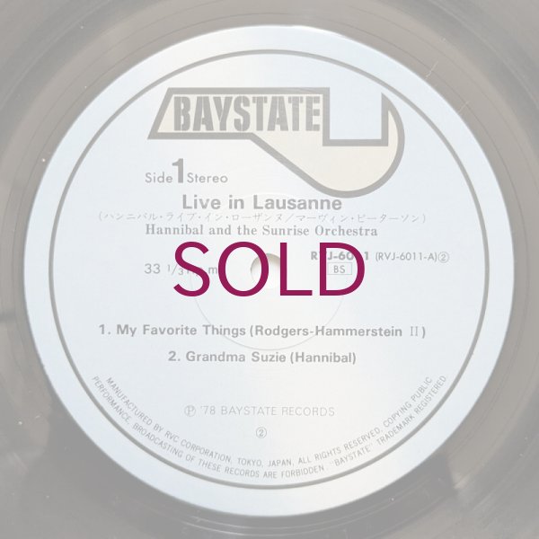 Hannibal & The Sunrise Orchestra - Live In Lausanne - UNIVERSOUNDS