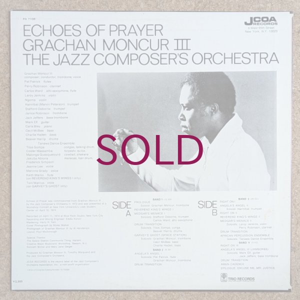 Grachan Moncur III / The Jazz Composer's Orchestra - Echoes Of