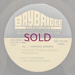 画像3: Pharoah Sanders - Live