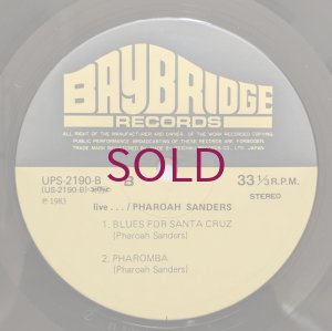 画像4: Pharoah Sanders - Live