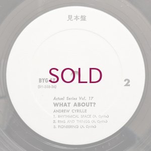 画像6: Andrew Cyrille - What About?