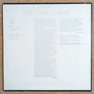 画像2: Phil Woods Quartet - New Music By The New Phil Woods Quartet