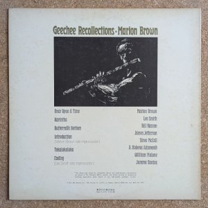 画像2: Marion Brown - Geechee Recollections
