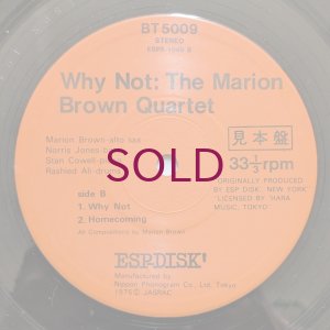 画像4: Marion Brown - Why Not