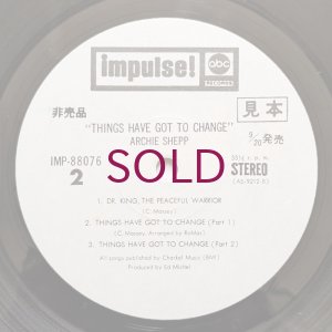 画像6: Archie Shepp - Things Have Got To Change