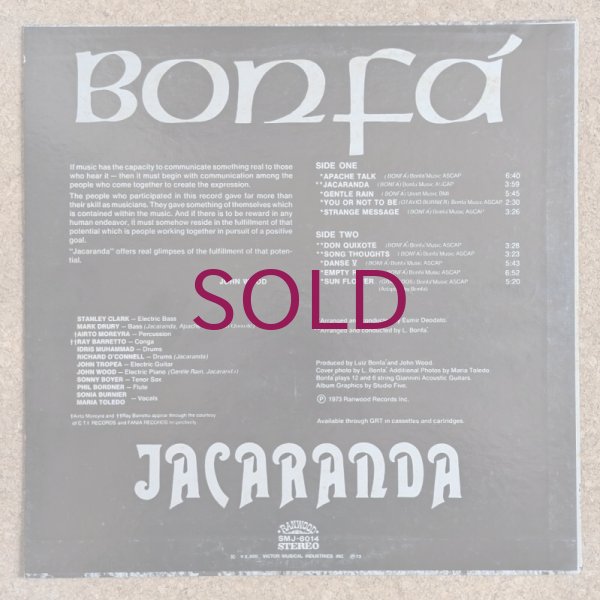 Luiz Bonfa - Jacaranda - UNIVERSOUNDS