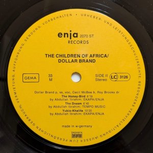 画像4: Dollar Brand - The Children Of Africa