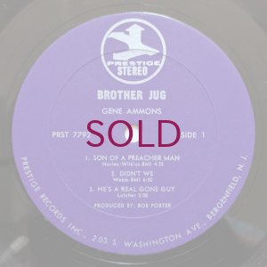 画像3: Gene Ammons - Brother Jug!