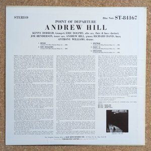 画像2: Andrew Hill - Point Of Departure