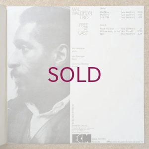 画像4: Mal Waldron Trio - Free At Last
