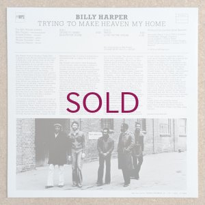 画像2: Billy Harper - Trying To Make Heaven My Home
