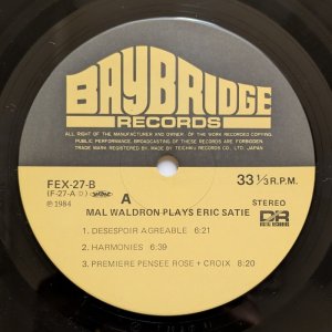 画像3: Mal Waldron - Plays Eric Satie