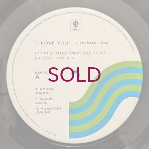 画像5: Takehiko Honda Trio - I Love You