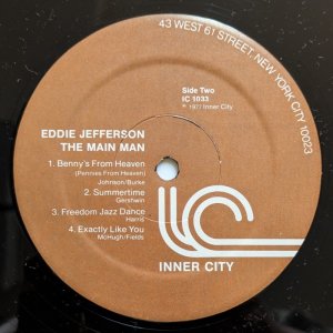 画像4: Eddie Jefferson - The Main Man