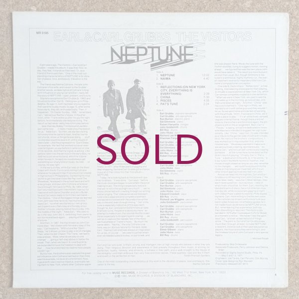 Visitors / Earl & Carl Grubbs - Neptune - UNIVERSOUNDS