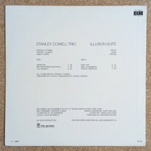 画像2: Stanley Cowell Trio - Illusion Suite