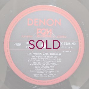 画像3: Bridgewater Brothers - Lightning & Thunder