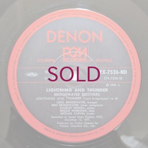 画像4: Bridgewater Brothers - Lightning & Thunder