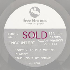 画像3: Allan Praskin Quartet - Encounter