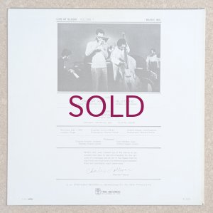 画像2: Music Inc. - Live At Slugs' Volume 1