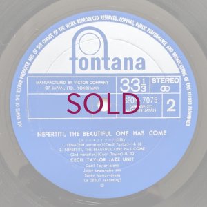画像4: Cecil Taylor Jazz Unit - Nefertiti, The Beautiful One Has Come
