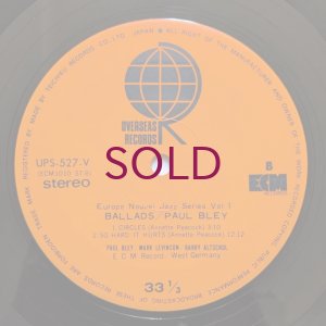 画像3: Paul Bley - Ballads