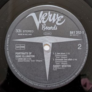 画像4: Randy Weston - Portraits Of Duke Ellington