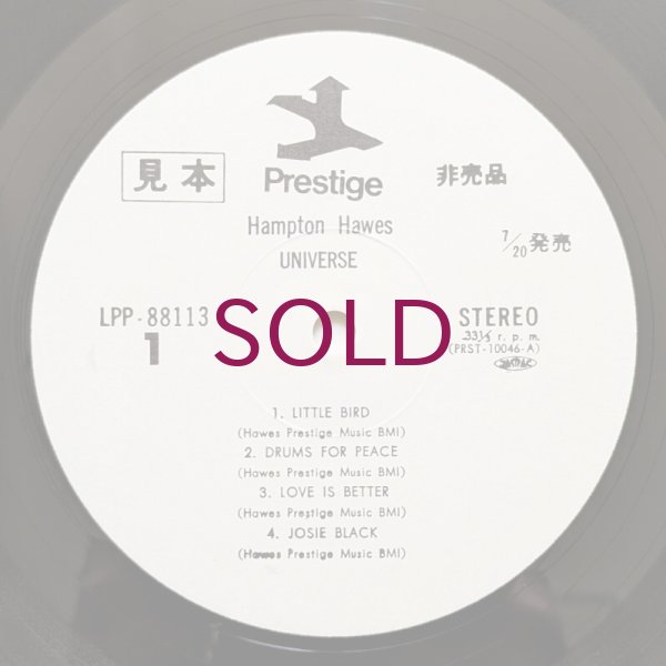 Hampton Hawes - Universe - UNIVERSOUNDS