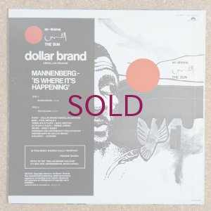 画像2: Dollar Brand - Mannenberg ~ 'Is Where It's Happening'