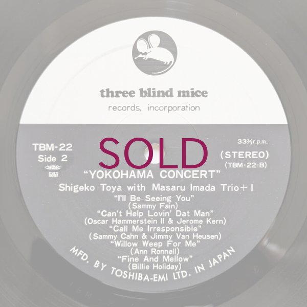 Masaru Imada Trio / Shigeko Toya - Yokohama Concert - UNIVERSOUNDS