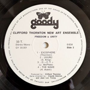 画像4: Clifford Thornton New Art Ensemble - Freedom & Unity