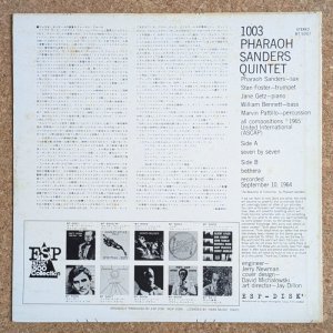 画像2: Pharaoh Sanders Quintet - Pharaoh Sanders Quintet
