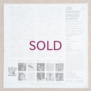 画像2: Pharaoh Sanders Quintet - Pharaoh Sanders Quintet