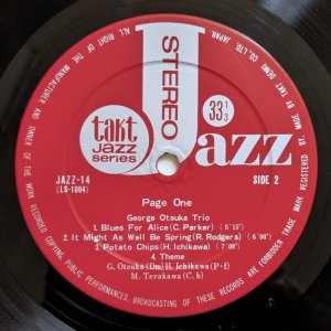 画像4: George Otsuka Trio - Page 1