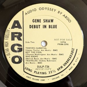 画像5: Gene Shaw - Debut In Blues
