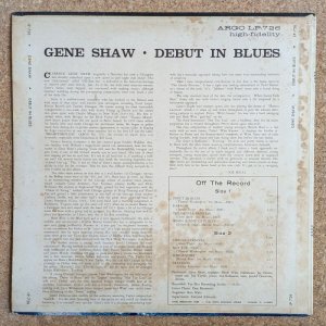 画像2: Gene Shaw - Debut In Blues