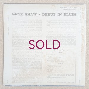 画像2: Gene Shaw - Debut In Blues